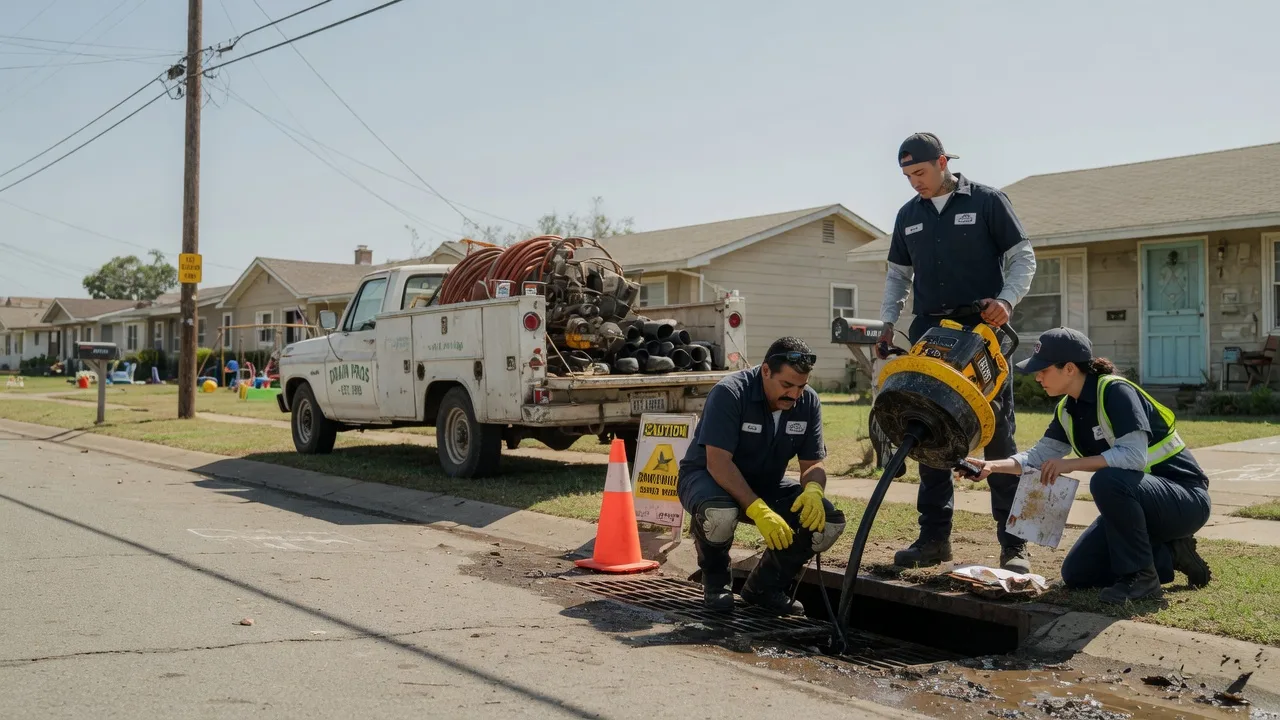 Drain Cleaning in Woodson, TX near me